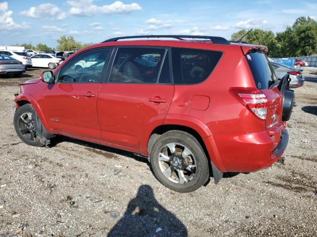 JTMDK4DV0AD014046 - 2010 TOYOTA RAV4 LIMITED RED photo 2