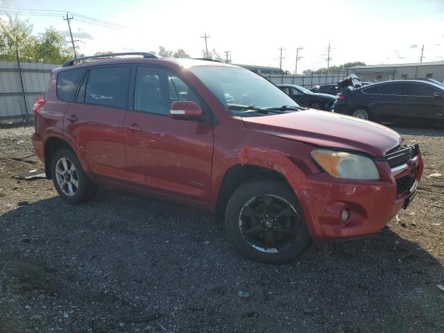 JTMDK4DV0AD014046 - 2010 TOYOTA RAV4 LIMITED RED photo 4