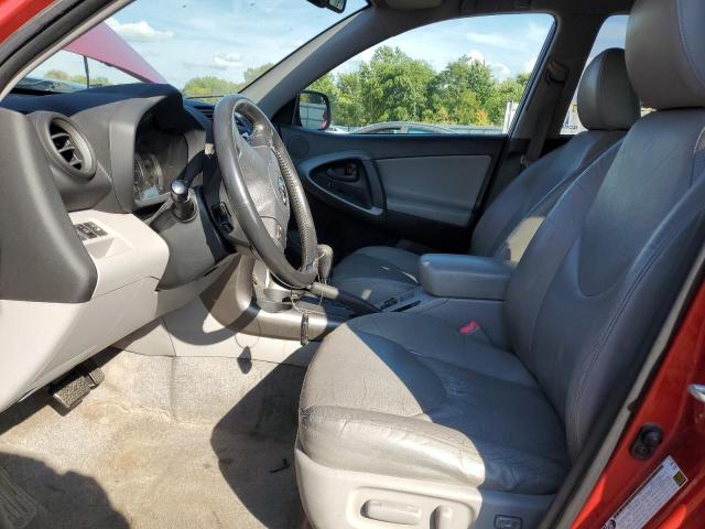 JTMDK4DV0AD014046 - 2010 TOYOTA RAV4 LIMITED RED photo 7