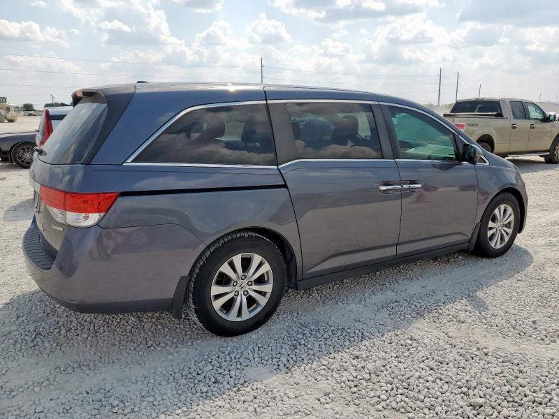 5FNRL5H61GB051880 - 2016 HONDA ODYSSEY EXL GRAY photo 3