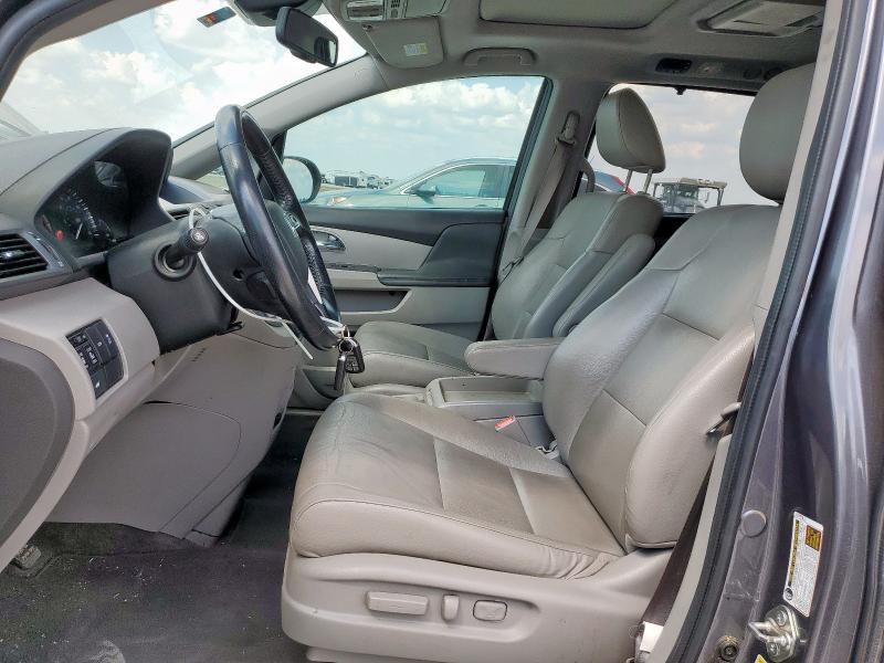 5FNRL5H61GB051880 - 2016 HONDA ODYSSEY EXL GRAY photo 7