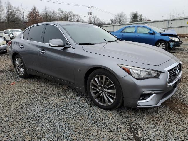 JN1EV7AR7JM439884 - 2018 INFINITI Q50 LUXE GRAY photo 4