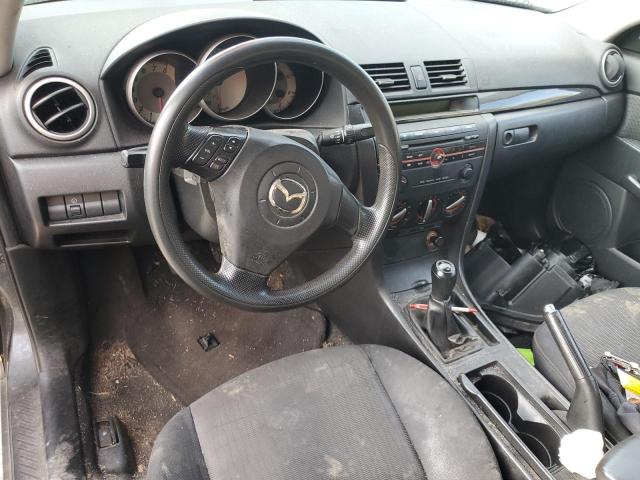 JM1BK32F891213193 - 2009 MAZDA 3 I CHARCOAL photo 8