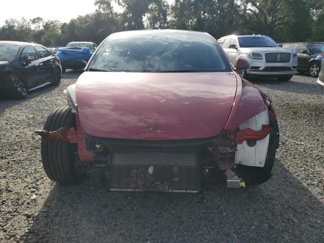 5YJ3E1EA6RF871022 - 2024 TESLA MODEL 3 წითელი ფოტო 5