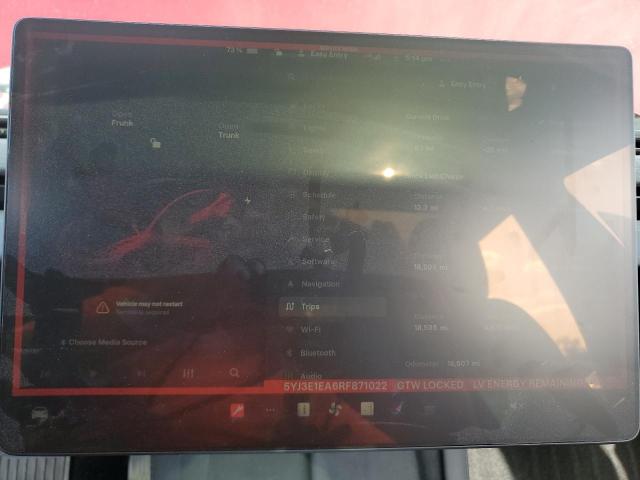 5YJ3E1EA6RF871022 - 2024 TESLA MODEL 3 წითელი ფოტო 9