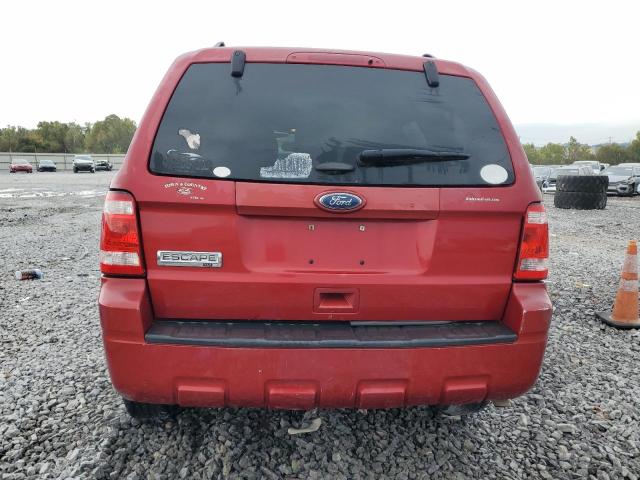 1FMCU0D75CKC23339 - 2012 FORD ESCAPE XLT RED photo 6