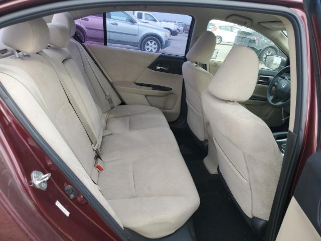 1HGCR2F31DA123789 - 2013 HONDA ACCORD LX BURGUNDY photo 10