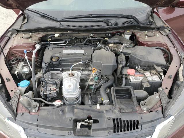 1HGCR2F31DA123789 - 2013 HONDA ACCORD LX BURGUNDY photo 11
