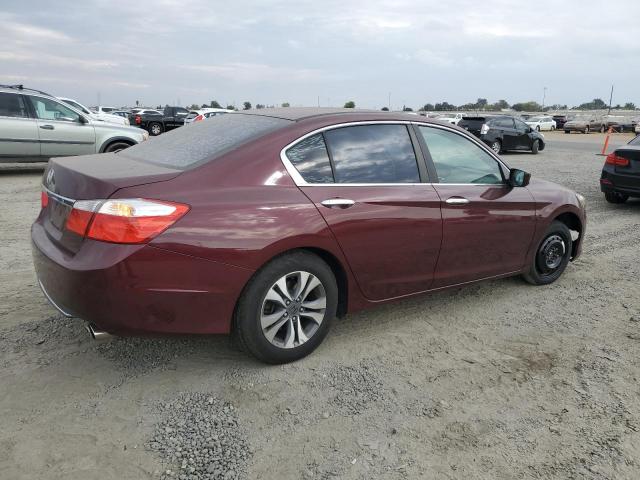 1HGCR2F31DA123789 - 2013 HONDA ACCORD LX BURGUNDY photo 3