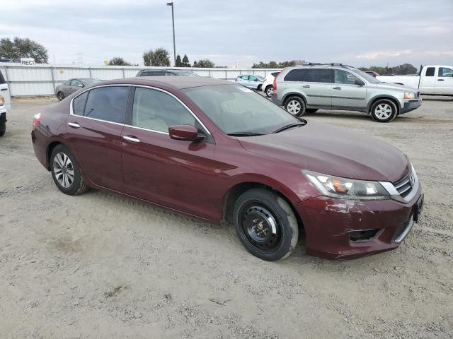 1HGCR2F31DA123789 - 2013 HONDA ACCORD LX BURGUNDY photo 4