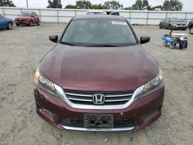 1HGCR2F31DA123789 - 2013 HONDA ACCORD LX BURGUNDY photo 5