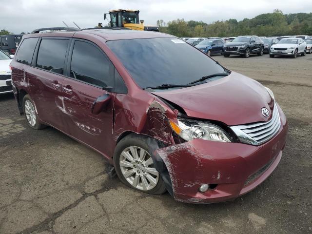 5TDDK3DC9ES081943 - 2014 TOYOTA SIENNA XLE BURGUNDY photo 4