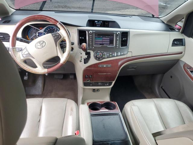 5TDDK3DC9ES081943 - 2014 TOYOTA SIENNA XLE BURGUNDY photo 8