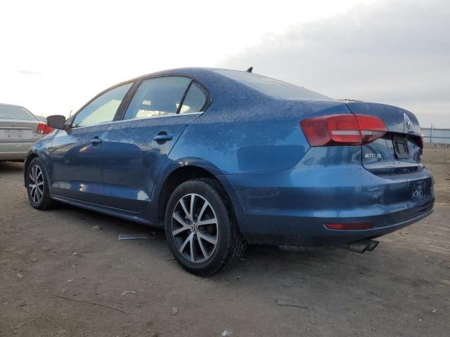 3VWDB7AJ1HM304066 - 2017 VOLKSWAGEN JETTA SE BLUE photo 2