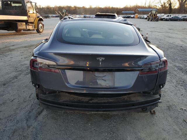 5YJSA1E52MF443404 - 2021 TESLA MODEL S BLUE photo 6