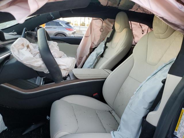 5YJSA1E52MF443404 - 2021 TESLA MODEL S BLUE photo 7