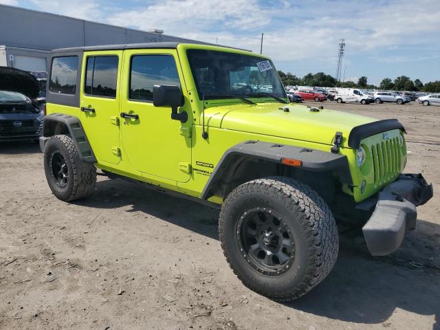 1C4BJWDGXGL300430 - 2016 JEEP WRANGLER U SPORT Verde foto 4
