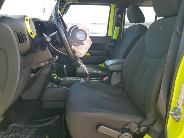 1C4BJWDGXGL300430 - 2016 JEEP WRANGLER U SPORT Verde foto 7