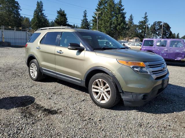 1FMHK8D8XCGA94505 - 2012 FORD EXPLORER XLT Կանաչ լուսանկար 4