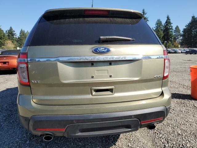 1FMHK8D8XCGA94505 - 2012 FORD EXPLORER XLT Կանաչ լուսանկար 6
