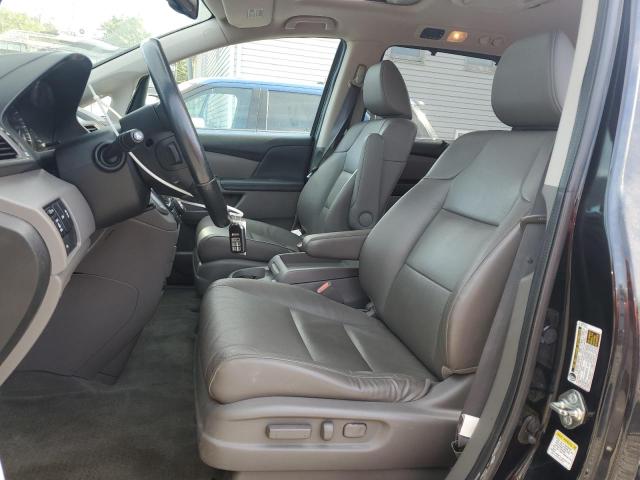 5FNRL5H98FB055918 - 2015 HOND ODYSSEY TOURING BLACK photo 7