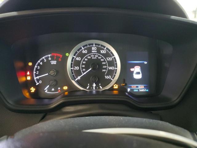 5YFEPMAE8NP329187 - 2022 TOYOTA COROLLA LE ვერცხლისფერი ფოტო 9