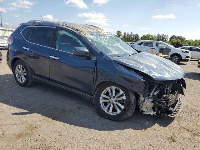 KNMAT2MVXGP654826 - 2016 NISSAN ROGUE S Синий фото 4