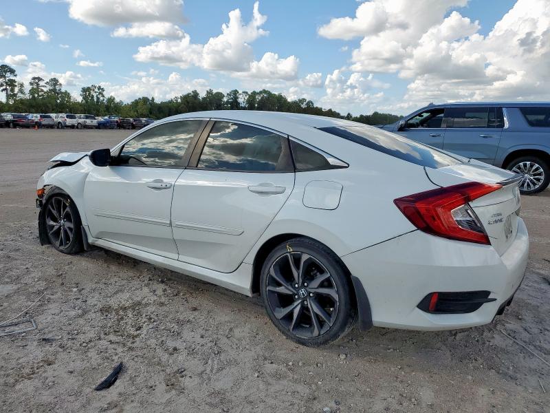 19XFC2F88LE007560 - 2020 HONDA CIVIC SPORT Blanco foto 2