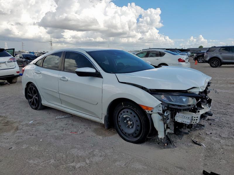 19XFC2F88LE007560 - 2020 HONDA CIVIC SPORT Blanco foto 4