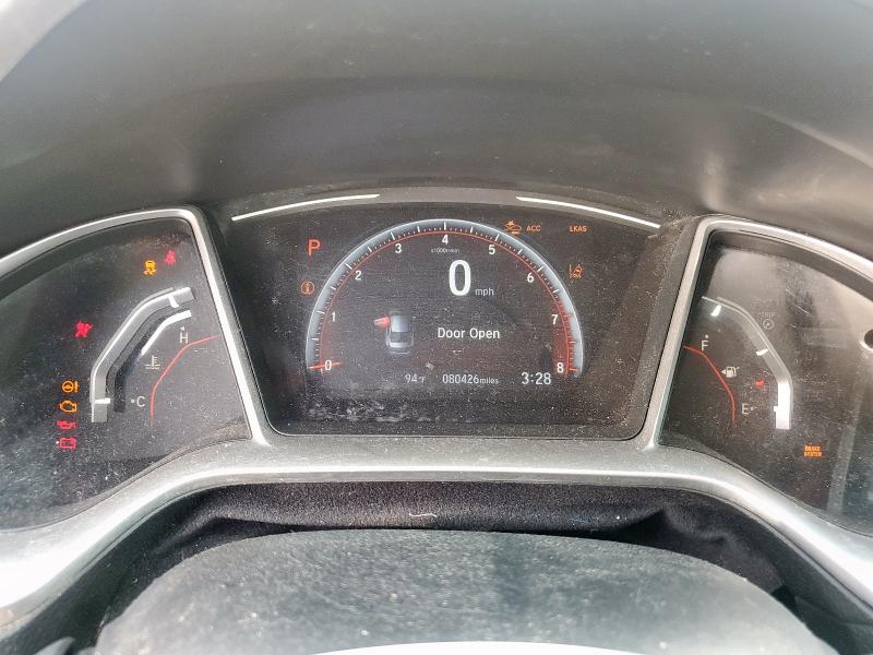 19XFC2F88LE007560 - 2020 HONDA CIVIC SPORT Blanco foto 9