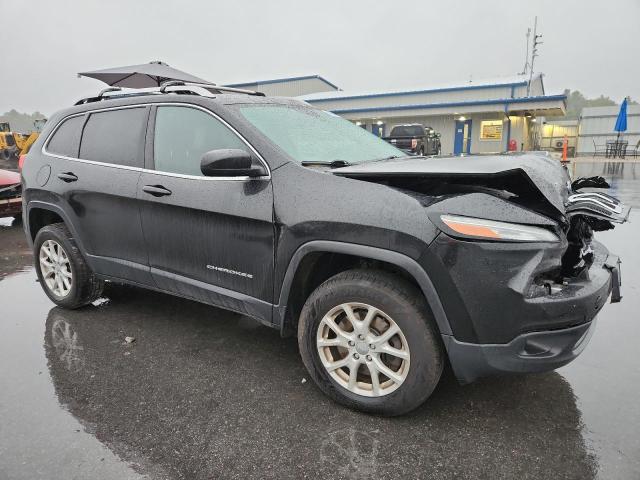 1C4PJMCS4EW317316 - 2014 JEEP CHEROKEE LATITUDE BLACK photo 4