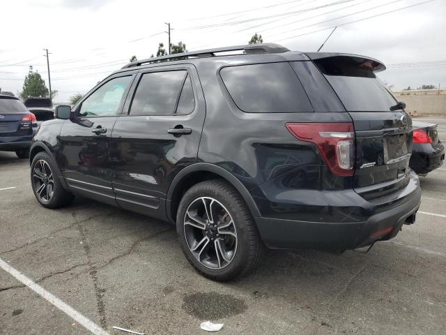 1FM5K8GT8FGB59830 - 2015 FORD EXPLORER SPORT შავი ფოტო 2
