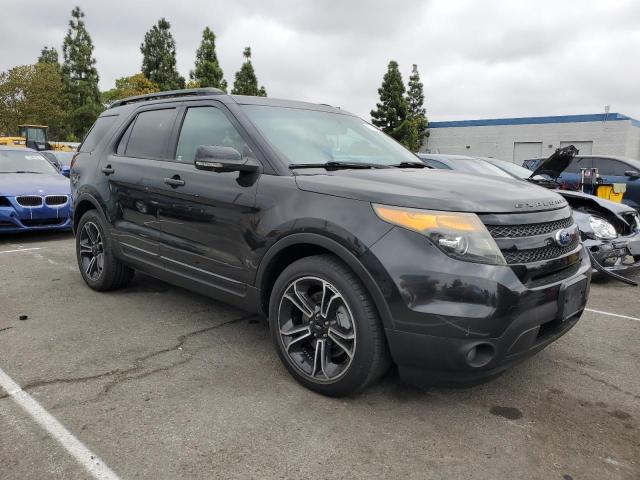 1FM5K8GT8FGB59830 - 2015 FORD EXPLORER SPORT შავი ფოტო 4