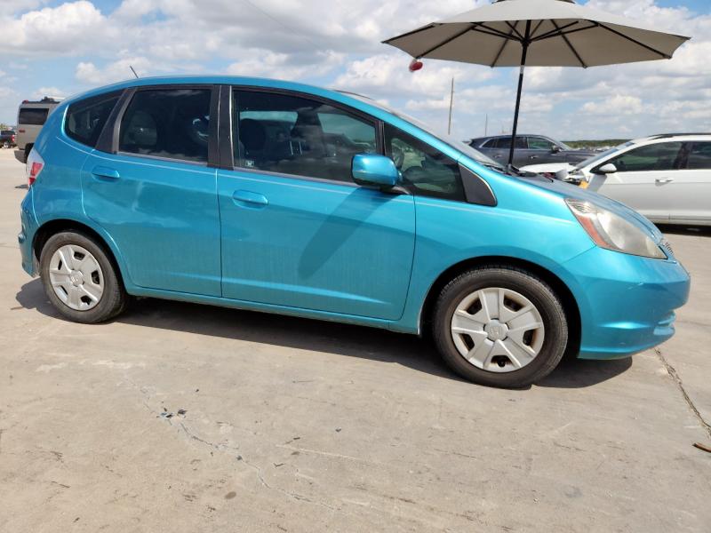 JHMGE8H39DC004984 - 2013 HONDA FIT ტურკოუსი ფოტო 4