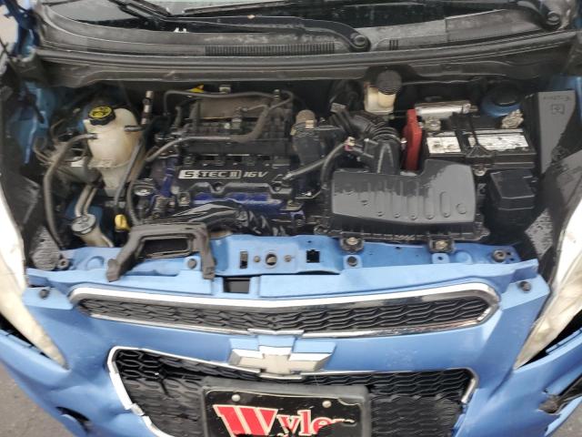 KL8CB6S98EC430301 - 2014 CHEVROLET SPARK LS BLUE photo 11