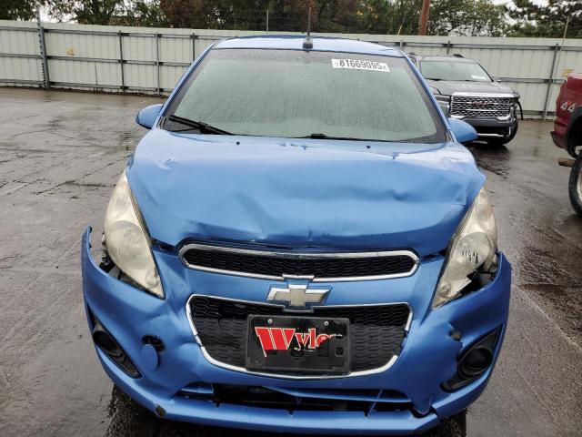KL8CB6S98EC430301 - 2014 CHEVROLET SPARK LS BLUE photo 5
