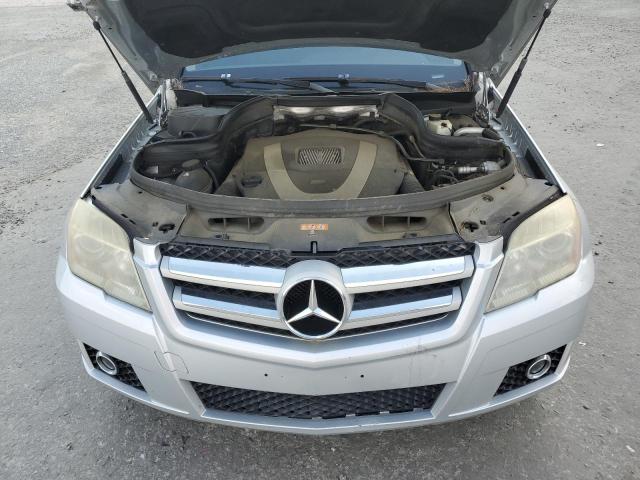 WDCGG8HBXBF643786 - 2011 MERCEDES-BENZ GLK 350 4MATIC SILVER photo 12