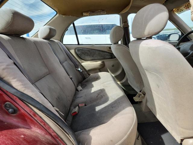 1NXBR12E3YZ357038 - 2000 TOYOTA COROLLA VE MAROON photo 10