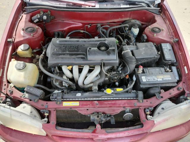1NXBR12E3YZ357038 - 2000 TOYOTA COROLLA VE MAROON photo 11