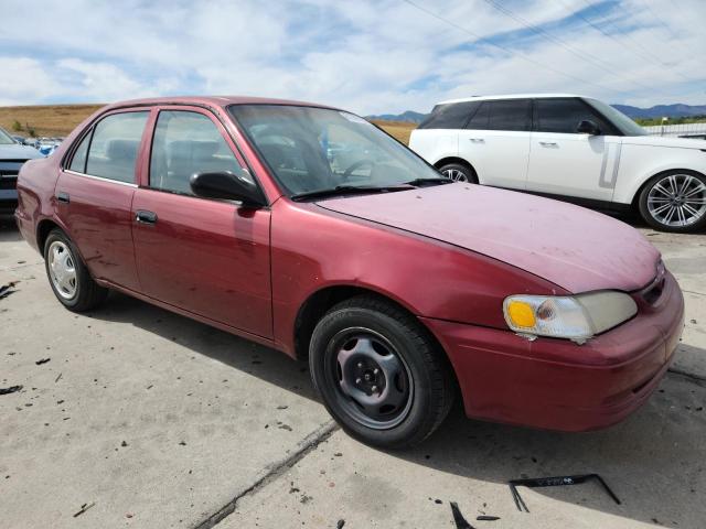 1NXBR12E3YZ357038 - 2000 TOYOTA COROLLA VE MAROON photo 4