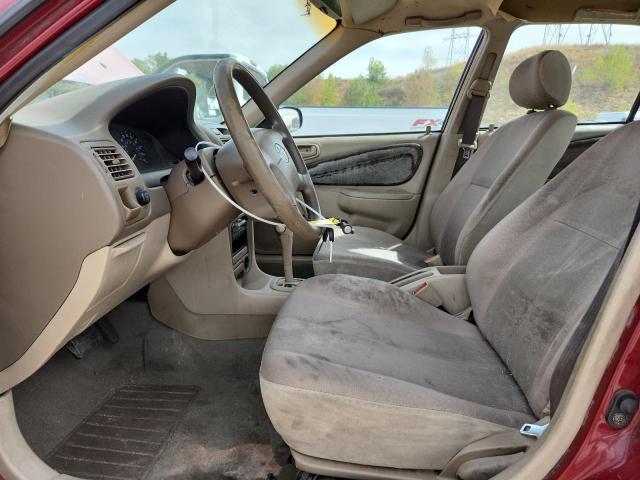 1NXBR12E3YZ357038 - 2000 TOYOTA COROLLA VE MAROON photo 7