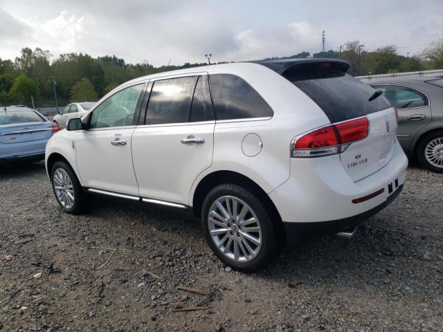 2LMDJ6JK4CBL07983 - 2012 LINCOLN MKX WHITE photo 2