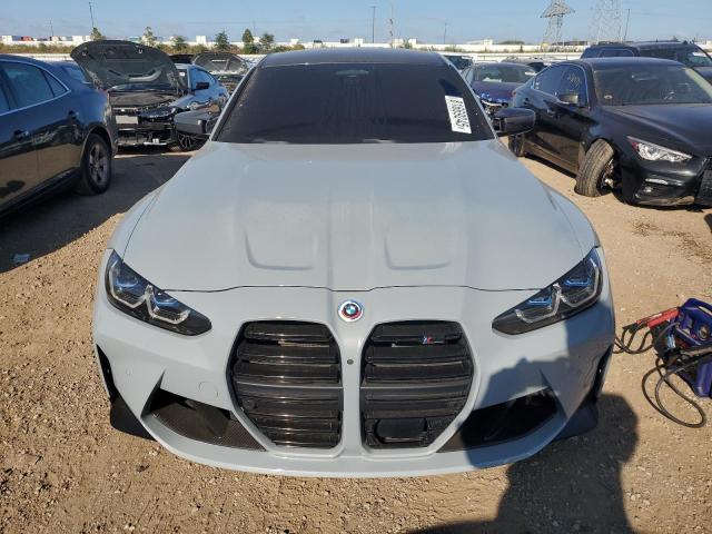 WBS43AY07PFN33546 - 2023 BMW M3 COMPETITION GRAY photo 5