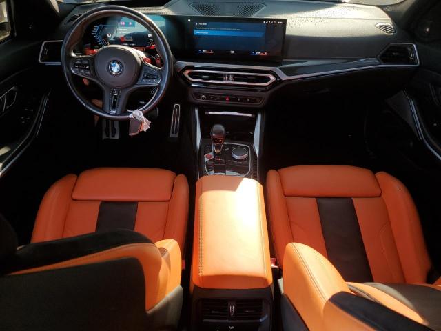 WBS43AY07PFN33546 - 2023 BMW M3 COMPETITION GRAY photo 8