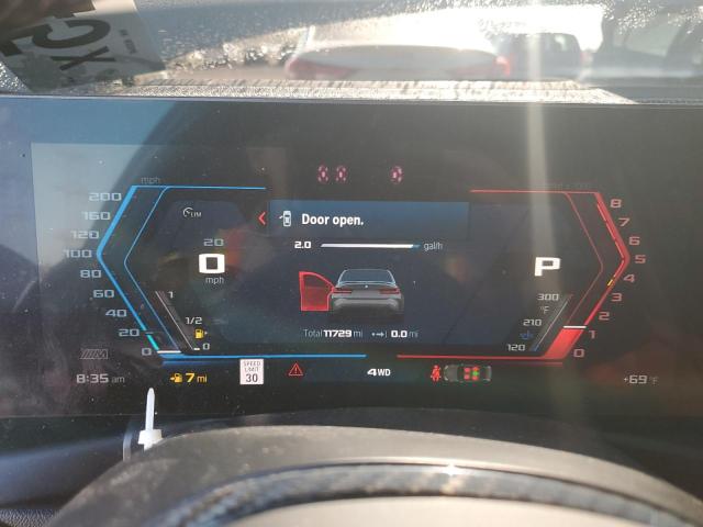 WBS43AY07PFN33546 - 2023 BMW M3 COMPETITION GRAY photo 9