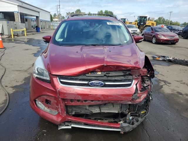 1FMCU9J96DUA27989 - 2013 FORD ESCAPE TITANIUM RED photo 5