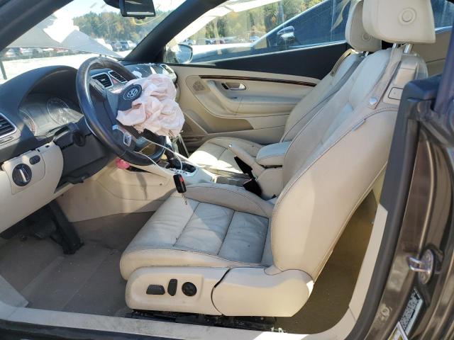 WVWFW7AH6CV017611 - 2012 VOLKSWAGEN EOS LUX Коричневый фото 7