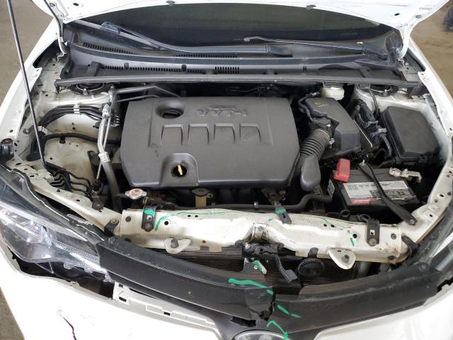 2T1BURHEXKC133049 - 2019 TOYOTA COROLLA L 白色 照片 11