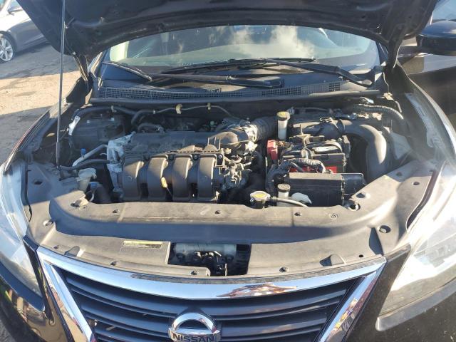 3N1AB7AP8EY260021 - 2014 NISSAN SENTRA S BLACK photo 11