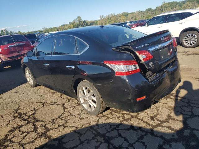 3N1AB7AP8EY260021 - 2014 NISSAN SENTRA S BLACK photo 2